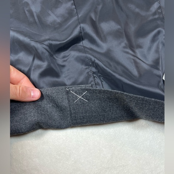 Never Worn J. Crew 12T Gray Blazer Sport Coat 1 Button Wool Blend Chic Jacket - Picture 7 of 14